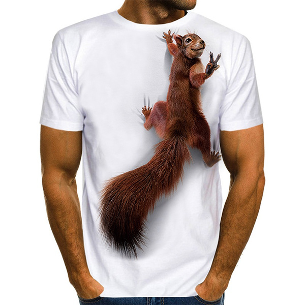 3d Effect Animals T-shirt