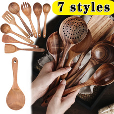 Kitchen & Dining, soupspoon, Wooden, Tool