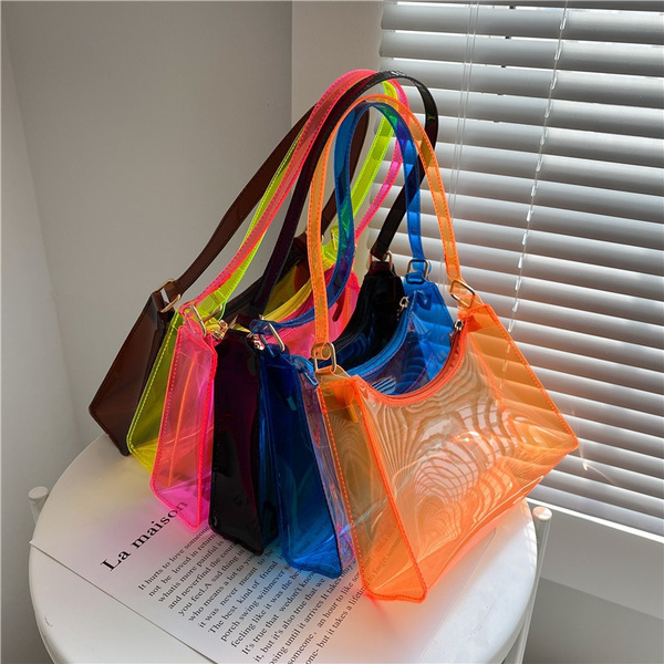 Ladies Transparent Jelly Bag Pvc Jelly 2021 New Fashion Bags For