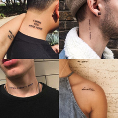 tattoo, Fashion, temporary, Necks