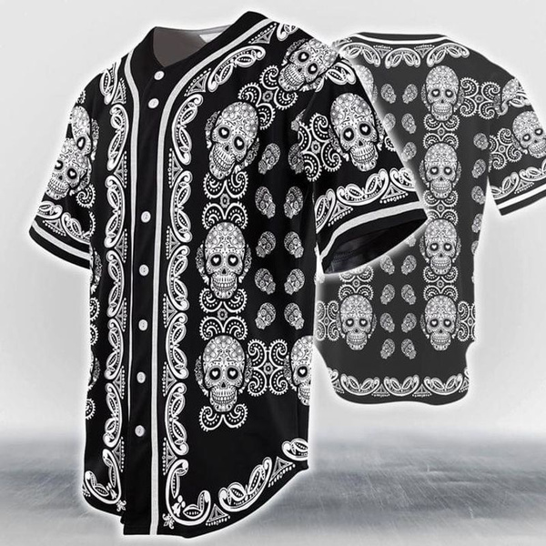 mens skull shirts