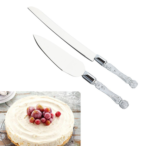 Cake Knife & Shovel Set Stainless Steel Cake Divider Bread Spatula