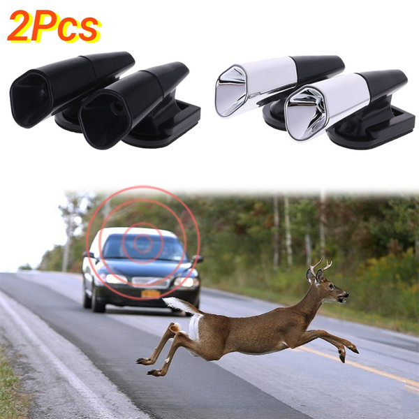 Pizsieat 6 Stück Wildwarner für Auto Wildpfeifen Auto Deer Whistle Hirsch  Warnung Pfeifen Hirschpfeifer Wildlife Warning Hirsch Alarm für Motorräder  Auto Car Fahrzeuge SUV ATV (Schwarz) : : Auto & Motorrad