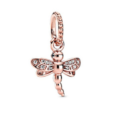 Charm Bracelet, dragon fly, Jewelry, Pandora Beads
