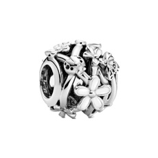 Charm Bracelet, Flowers, Jewelry, Pandora Beads