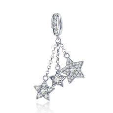 Charm Bracelet, Star, Jewelry, Pandora Beads