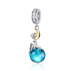Charm Bracelet, mermaid, Jewelry, Pandora Beads