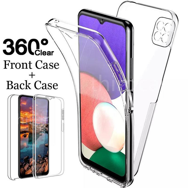 360 Full Protection Shockproof Phone Case Transparent Back Cover for  Samsung Galaxy A14 A24 A34 A54 A13 A33 A53 A12A32 A52 Samsung S23 Ultra S23  Plus S22 Ultra S21 Ultra S21 Fe