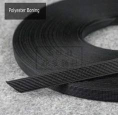 bridalgownsboning, polyesterboning, black, boning