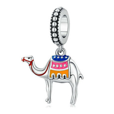 Charm Bracelet, Jewelry, Pandora Beads, Camel