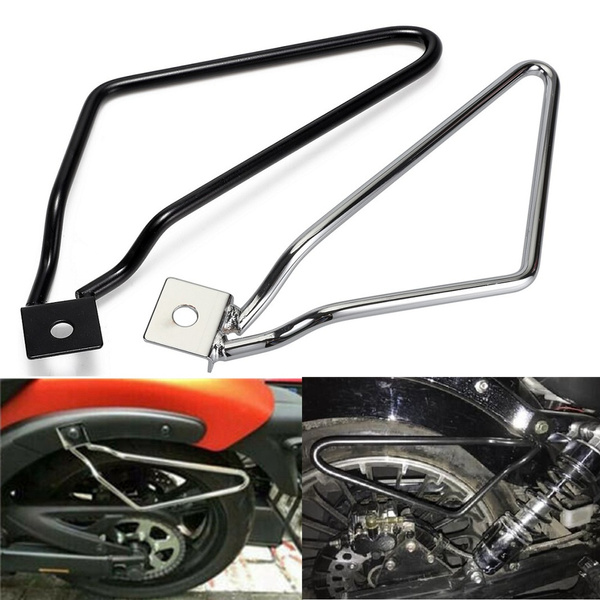 Universal Motorcycle Side Saddlebag Support Bracket Mount For Touring ...