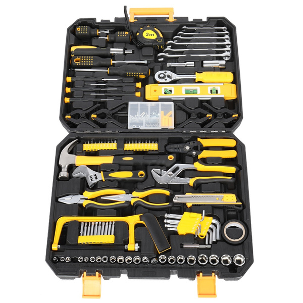268-Piece Tool Set, Home Repairing Tool Kit with 13-Inch Wide Mouth Open Tool  Bag, Mechanics Hand Tool Kit for DIY. Home Maintenance - China Cutting Tools,  China Combination