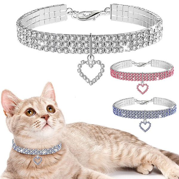 Swarovski clearance cat collar