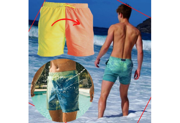 Seasons color store changing swim shorts