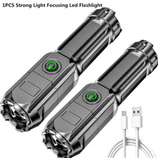 Flashlight, Exterior, focusingledflashlight, portable