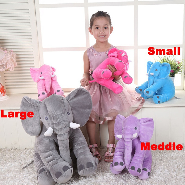 Mini Elephant Stuffed Plush Toy Soft Animal Doll Gift For Your Kids Baby Fashion 