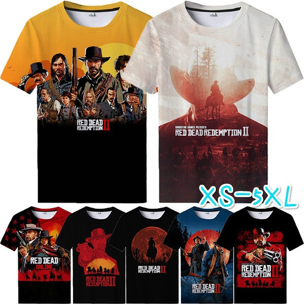 Red Dead Redemption 2 T Shirt Men Women 
