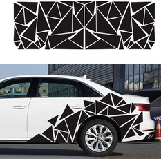Car Sticker, Unique, Fashion, Triangles