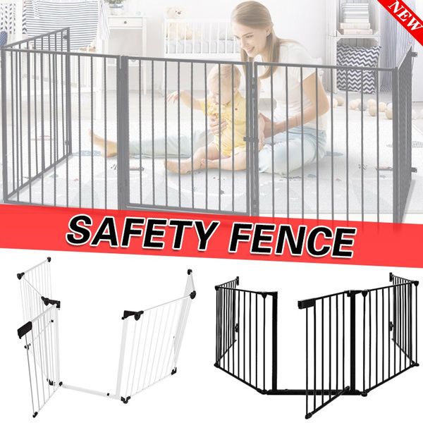 DIY Baby Safety Gate Safety Fence Hearth Gate BBQ Fire Gate Fireplace