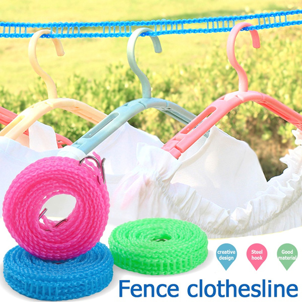 10M Anti-skid Windproof Clothesline Fence-type Clothesline Non