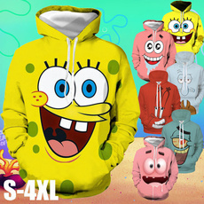 Funny, Fashion, longsleevepullovershoodie, Sponge Bob