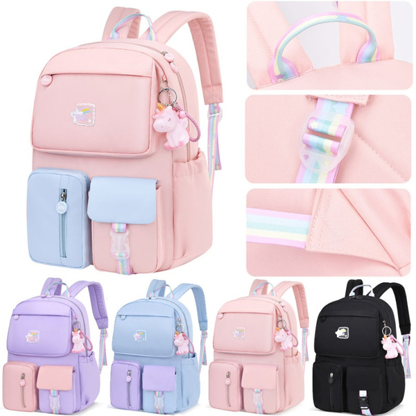 Rainbow Girl School Backpack, New Childrens School Bags