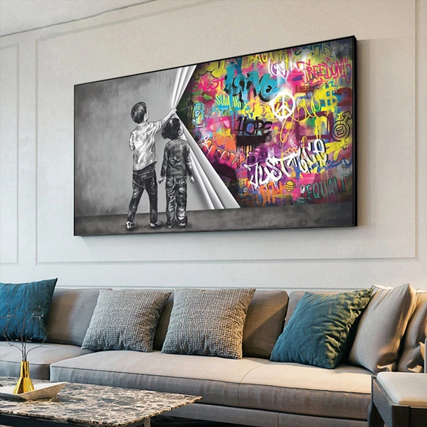 Trinx Inspirational Quotes Room Decoration - Inspirational Graffiti Street  Art For Teenagers'' Bedrooms, Living Rooms, And Dormitories, 6-8 X 10  Poster Pictures For Each Set, Printed Home Decoration On Canvas Print