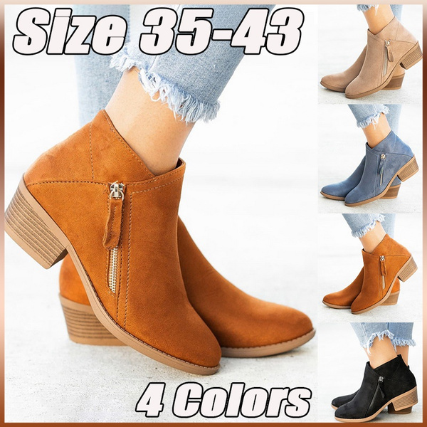 ladies khaki ankle boots