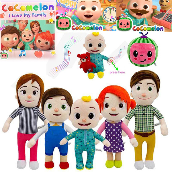 Cocomelon JJ Plush Toy Boy Stuffed Doll Educational Kids Juguetes Peluche  Toys for Children Gifts for Babies, Toddlers, and Kids Gifts (Baby) Two