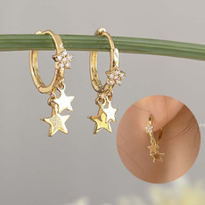 goldplated, Dangle Earring, Jewelry, Gifts