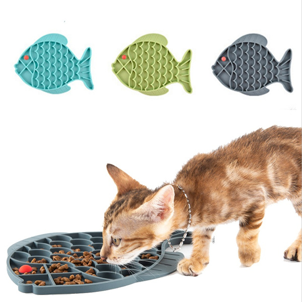 Silicone Pet Slower Food Feeding Dish Slow Eating Pet Bowl Preventing