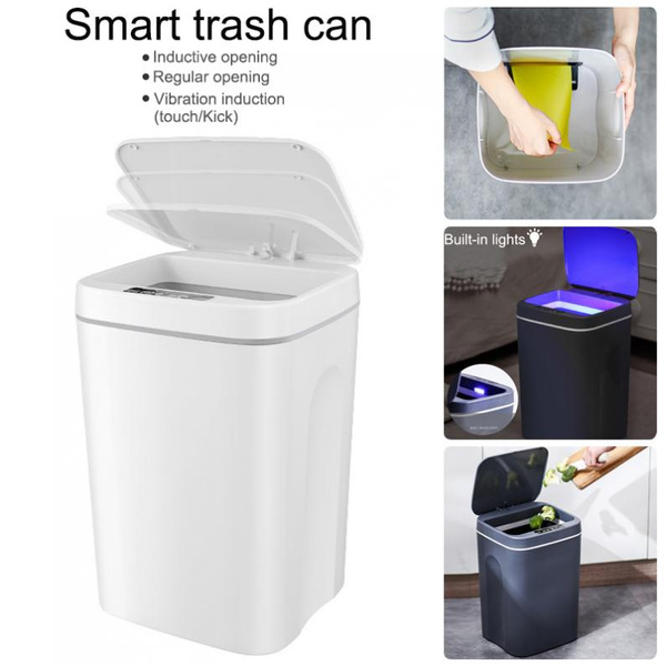 Smart Sensor Trash Can Automatic Non-contact Sensor Dustbins for