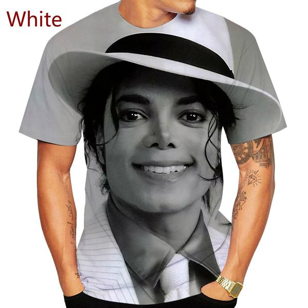 Michael Jackson 3D Printed T-shirt