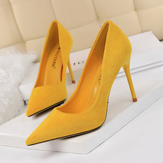 shallow, Womens Shoes, Simple, pointed