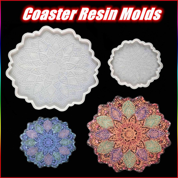 Pattern Coaster Resin Molds