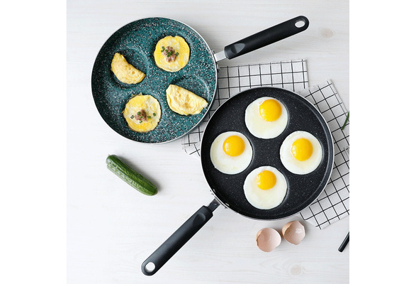 4 Cup Omelette Pan Non-stick Frying Pan Egg Pancake Kitchen Cookware  Cooking Tool 