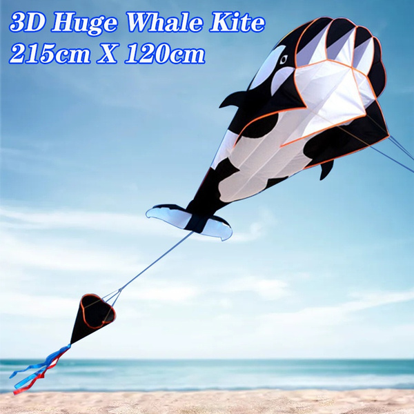 215cm X 120cm Kite Killer Whale Kite Three-dimensional Cartoon3D Huge ...