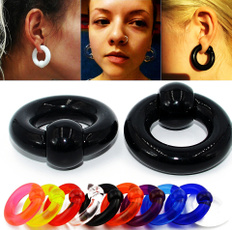gaugeearring, Jewelry, piercing, earlobepiercing
