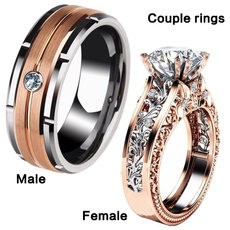 Sterling, Fashion, gold, Engagement Ring
