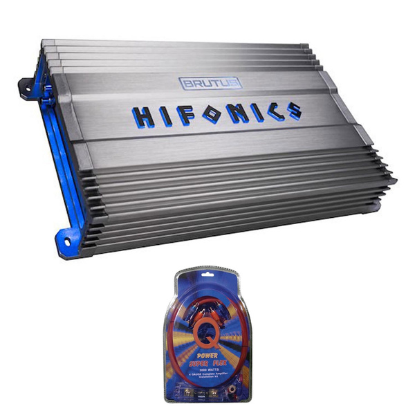 Hifonics BG-2200.1D Brutus Gamma 2200 Watt Mono Car Audio Amplifier Class D Amp Hifonics BG-2200.1D Brutus Gamma 2200 Watt Mono Car Audio Amplifier
