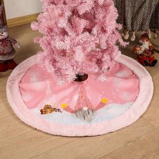 pink, Decor, Christmas, treeskirtsdecor