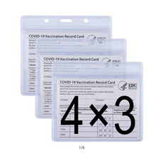 cardprotector, vaccinationcard, Zip, Waterproof