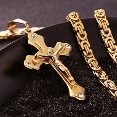 Chain Necklace, Fashion, Cross necklace, Cross Pendant
