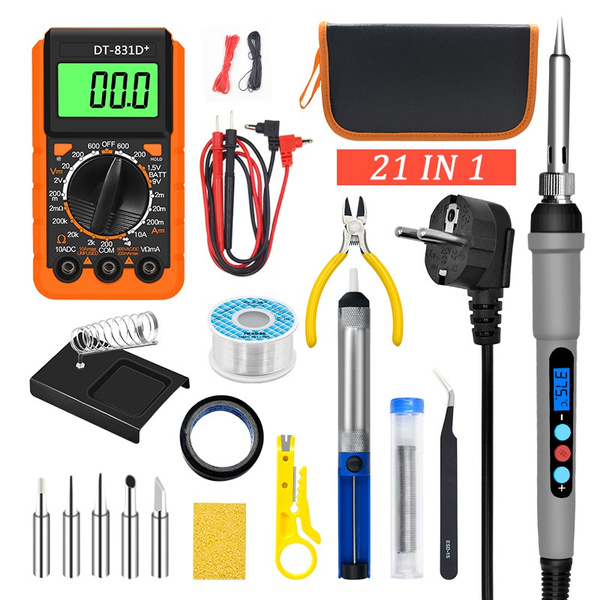 21/15 In 1 Electric Soldering Iron kit Adjustable Temperature 110V220V