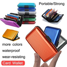 metalwallet, Aluminum, Waterproof  wallet, Waterproof