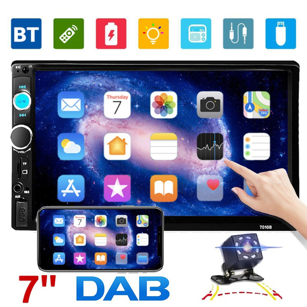 2 din car radio stereo touch screen 7 car multimedia player mirror link