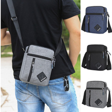 zipperbag, portable, Shoulder Bags, Men