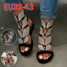 butterfly, Flats, Fashion, Sandals & Flip Flops
