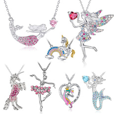 Fashion, women necklace, Chain Necklace, unicornnecklace
