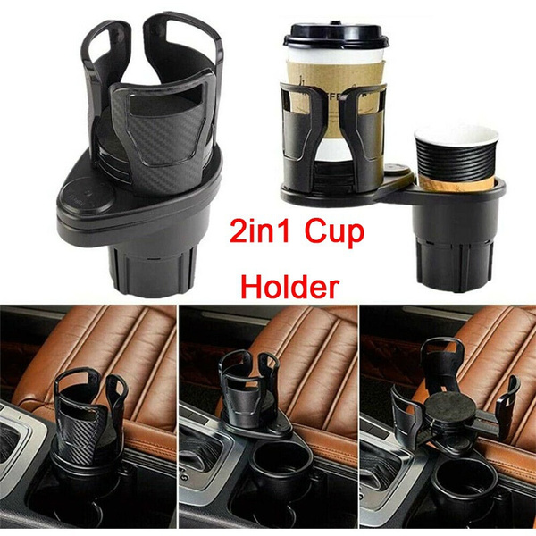 1Pc 2in1 Auto Car Cup Holder Drinks Cup Bottle Can Holder Adjustable Mount  Vehicle Storage Holder Stand Cup Holder Car Accessories Adjustable 2in1 Car  Seat Cup Holder Water Bottle Drink Coffee Cleanse